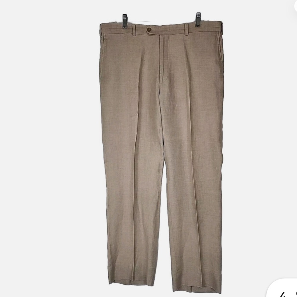Linea Naturale Men's Classic Tan Dress Pants